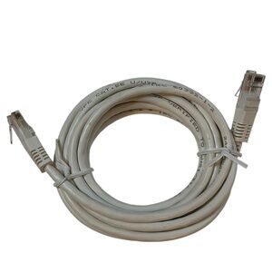 Cat6 Ethernet Cable RJ45 High Speed LAN Network Cable White